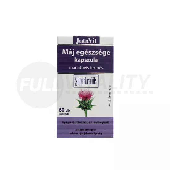 JUTAVIT MÁJ EGÉSZSÉG KAPSZULA 60DB