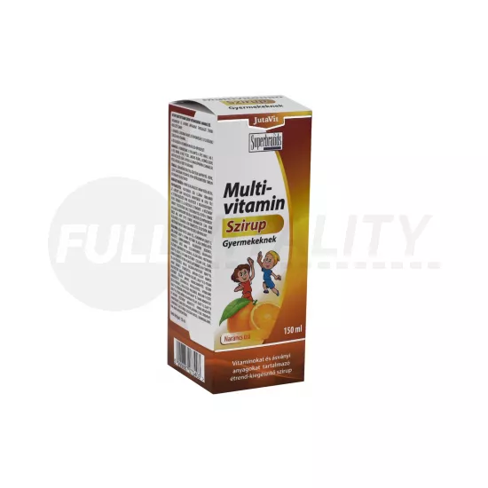 JUTAVIT MULTIVITAMIN NARANCS SZIRUP GYERMEKEKNEK 150ML