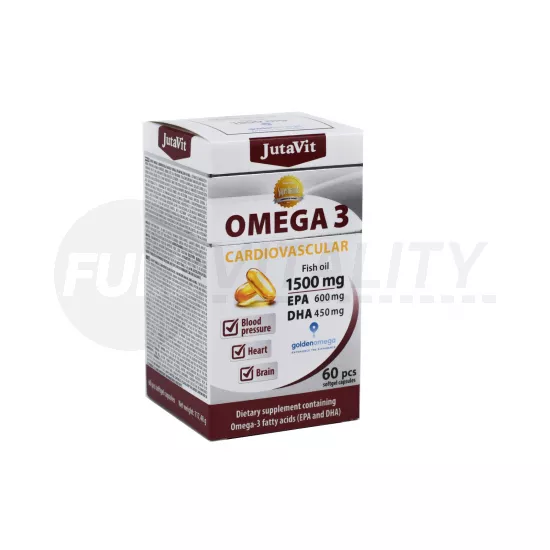 JUTAVIT OMEGA-3 CARDIOVASCULAR 1500MG 60DB