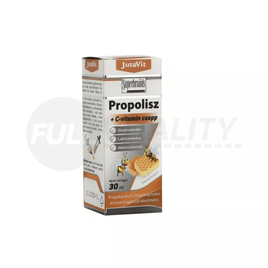 JUTAVIT PROPOLISZ + C-VITAMIN CSEPPEK 30ML