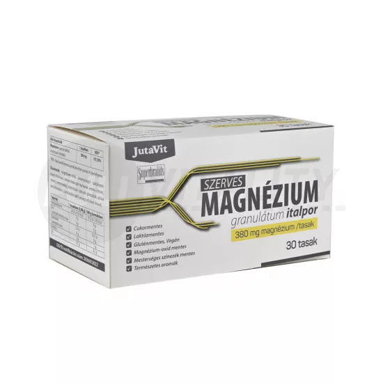JUTAVIT SZERVES MAGNÉZIUM GRANULÁTUM ITALPOR 30DB