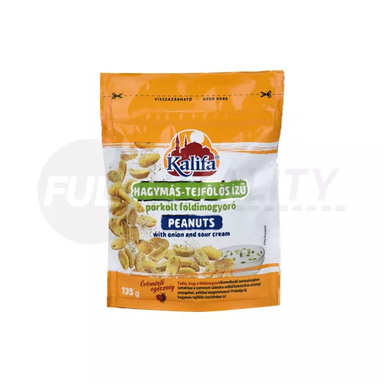 KALIFA FÖLDIMOGYORÓ HAGYMÁS-TEJFÖLÖS 135G