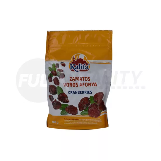 KALIFA ZAMATOS VÖRÖS ÁFONYA 180G