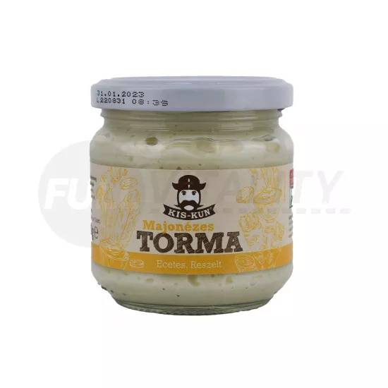 KIS-KUN MAJONÉZES TORMA, ECETES, RESZELT 190G