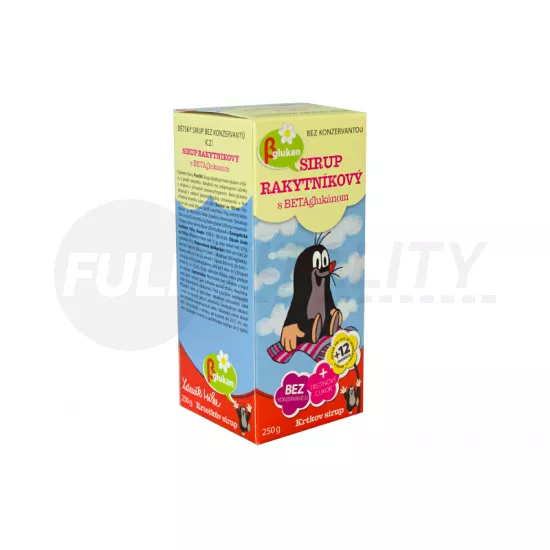 KISVAKOND SZIRUPJA GYERMEKEKNEK HOMOKTÖVIS BÉTA-GLÜKÁNNAL 250G