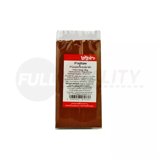LAKSHMY FAJITAS FŰSZERKEVERÉK 30G /TOLDI/