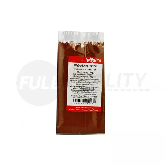 LAKSHMY FÜSTÖS GRILL FŰSZERKEVERÉK 30G /TOLDI/