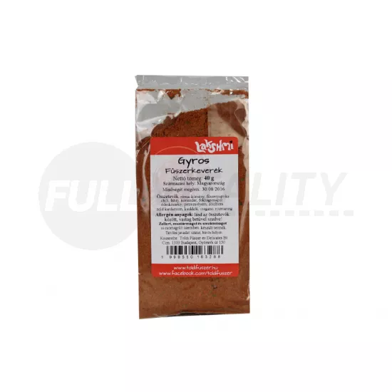 LAKSHMY GYROS FŰSZERKEVERÉK 40G