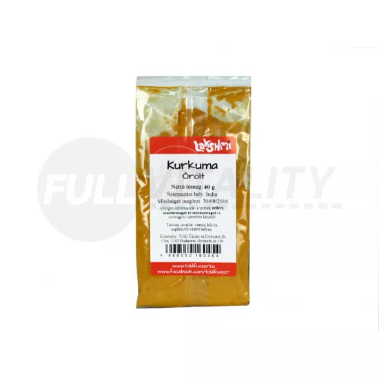 LAKSHMY KURKUMA ŐRÖLT 40G /TOLDI/