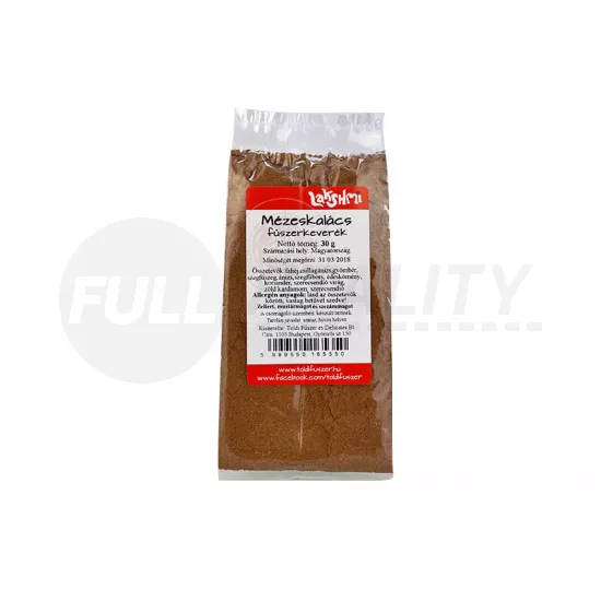 LAKSHMY MÉZESKALÁCS FŰSZERKEVERÉK 30G