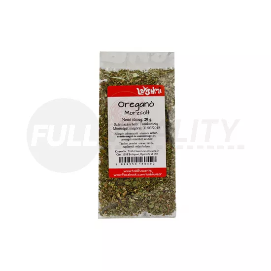 LAKSHMY OREGÁNÓ MORZSOLT 20G /TOLDI/