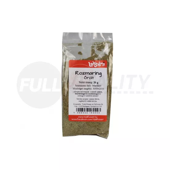 LAKSHMY ROZMARING ŐRÖLT 20G /TOLDI/