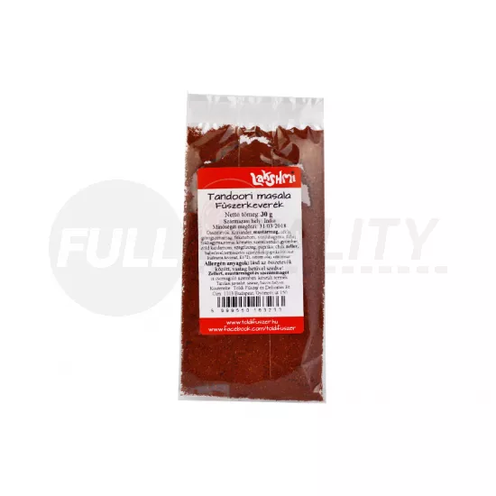 LAKSHMY TANDOORI MASALA FŰSZERKEVERÉK 30G /TOLDI/