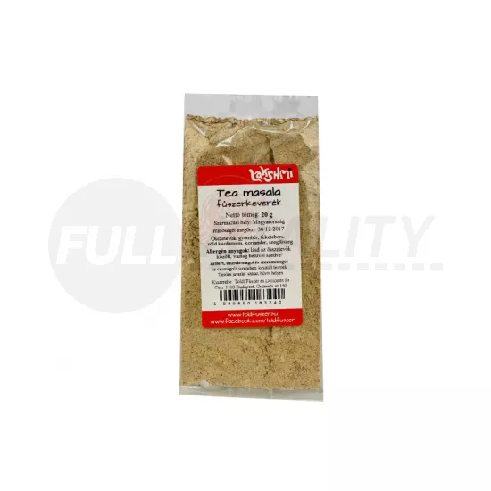 LAKSHMY TEA MASALA /TEA/ FŰSZERKEVERÉK 20G /TOLDI/