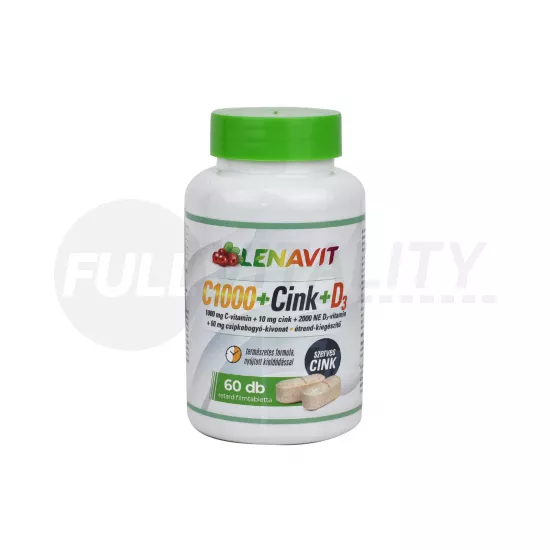 LENAVIT C1000+SZERVES CINK+D3 RETARD FILMTABLETTA 60DB