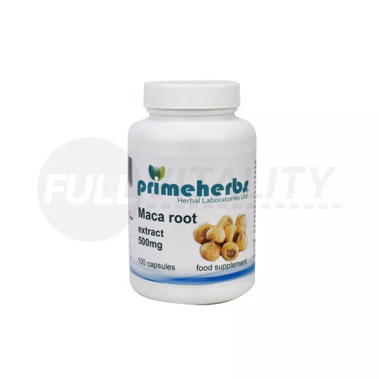 PRIMEHERBS MACA KIVONAT 500MG KAPSZULA 100DB