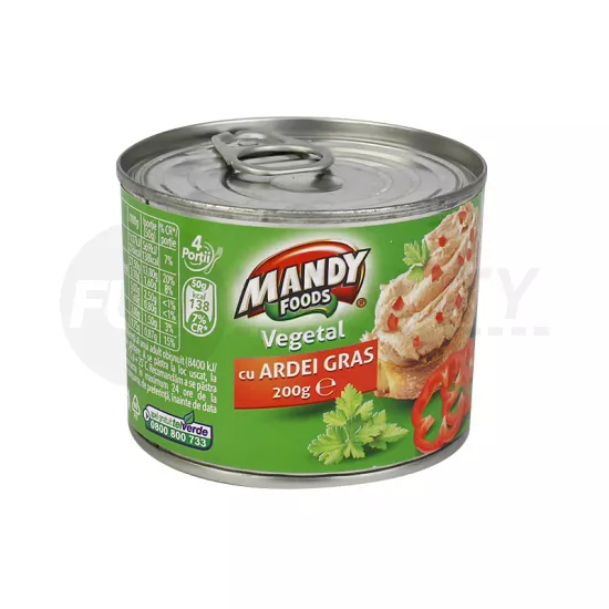 MANDY NÖVÉNYI PÁSTÉTOM PAPRIKÁS 200G