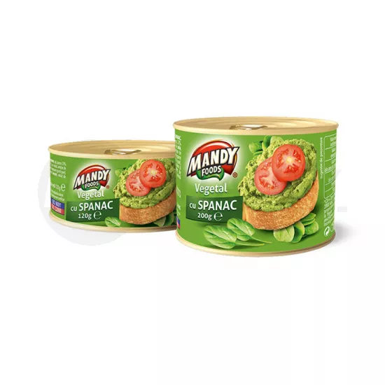 MANDY NÖVÉNYI SPENÓTOS PÁSTÉTOM 120G