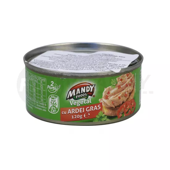 MANDY PAPRIKÁS NÖVÉNYI PÁSTÉTOM 120G
