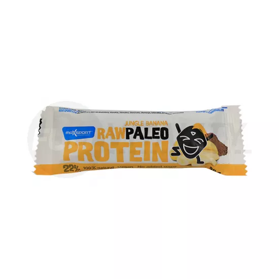 MAXSPORT PALEO PROTEINSZELET BANÁNNAL ÉS KAKAÓVAL 50G