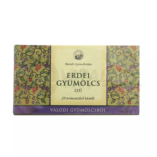 MECSEK ERDEI GYÜMÖLCS ÍZŰ TEA FILTERES 20DB