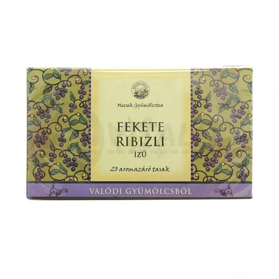 MECSEK GYÜMÖLCSTEA FEKETERIBIZLI FILTERES 20DB