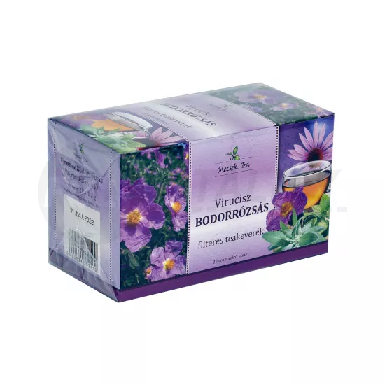 MECSEK TEA VIRUCISZ BODORRÓZSÁS KEVERÉK 20DB