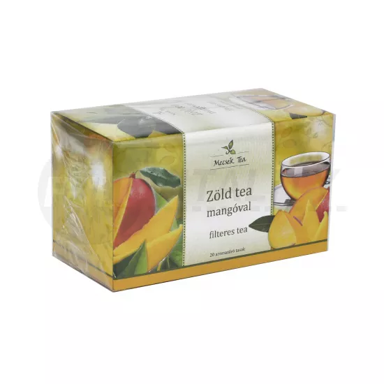 MECSEK ZÖLD TEA MANGÓVAL 20DB