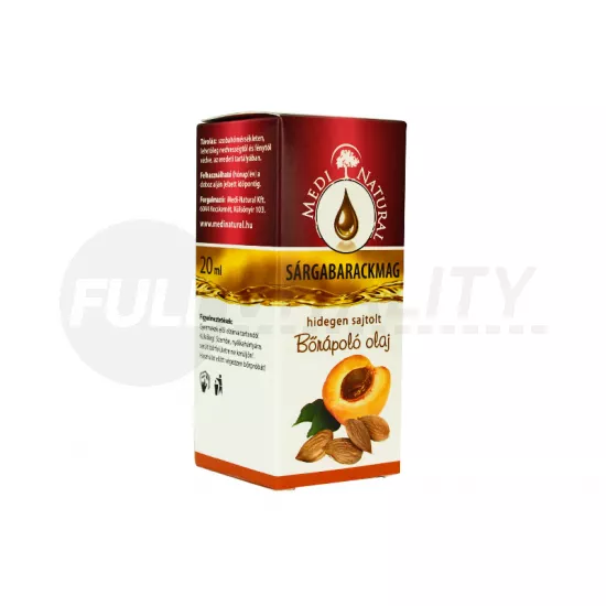 MEDINATURAL BŐRÁPOLÓ OLAJ  SÁRGABARACKMAG 20ML