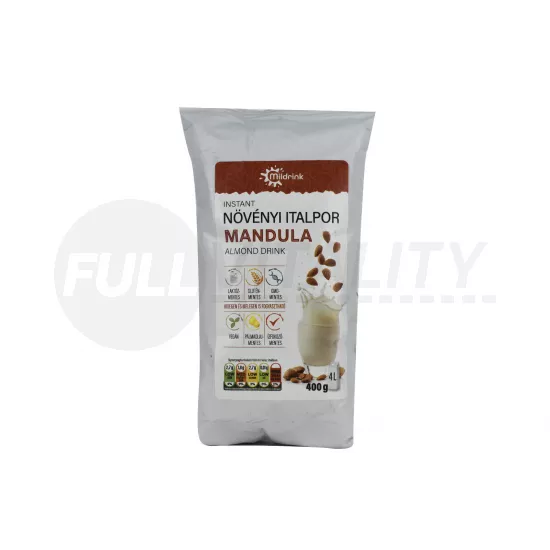 MILDRINK INSTANT NÖVÉNYI ITALPOR MANDULA 400G