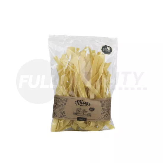 MÍVES VEGAN TOJÁS NÉLKÜLI SÁRGARÉPÁS SZÁRAZTÉSZTA - NAGYON SZÉLESMETÉLT 400G