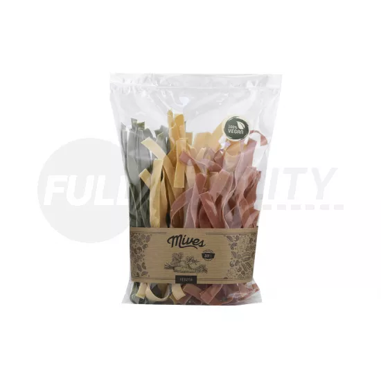 MÍVES VEGAN TOJÁS NÉLKÜLI ZÖLDSÉGES SZÁRAZTÉSZTA - NAGYON SZÉLESMETÉLT 400G