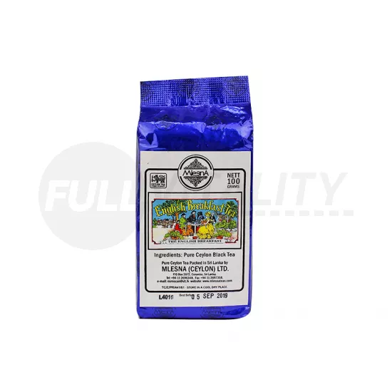 MLESNA FEKETE TEA SZÁLAS 100G