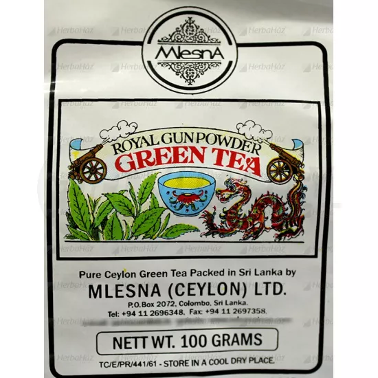 MLESNA ZÖLD TEA SZÁLAS 100G