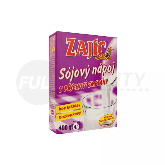 ZAJIC SZÓJA ITALPOR TEJSZÍNES JELLEGŰ 400G