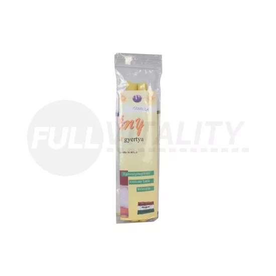 NAPFÉNY TESTGYERTYA KAMILLA 2DB