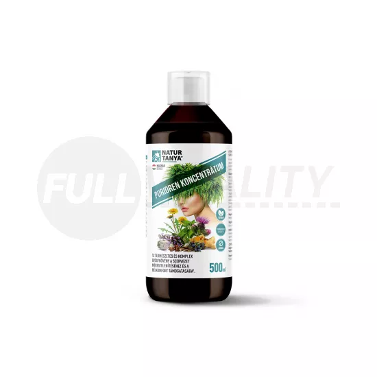 NATUR TANYA PURIDREN KONCENTRÁTUM 12 GYÓGYNÖVÉNNYEL 500ML