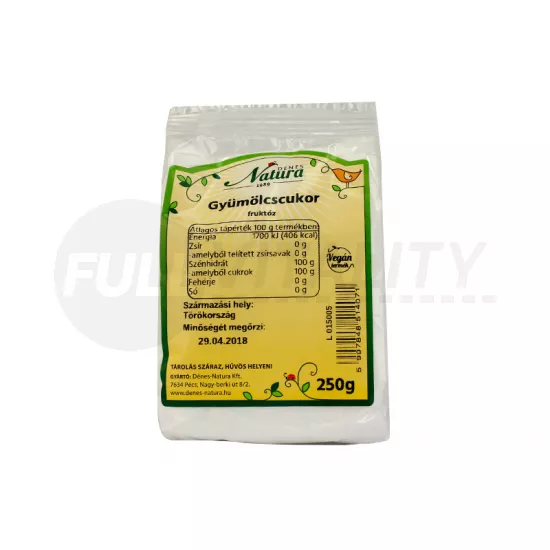 DÉNES NATURA GYÜMÖLCSCUKOR 250G