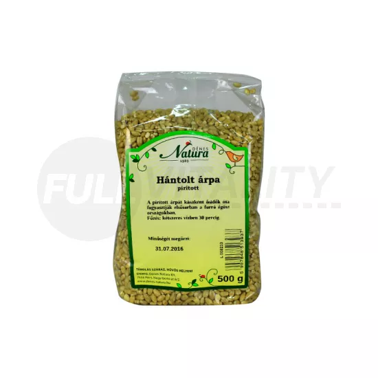 DÉNES NATURA HÁNTOLT ÁRPA PIRÍTOTT 500G
