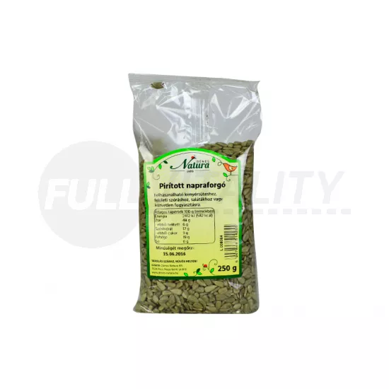 DÉNES NATURA HÁNTOLT NAPRAFORGÓ PIRÍTOTT 250G