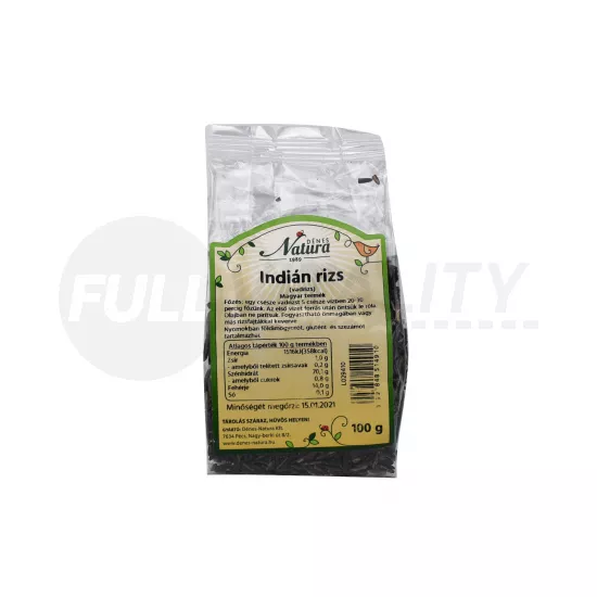 DÉNES NATURA INDIÁN RIZS (VADRIZS) 100G