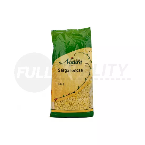 DÉNES NATURA SÁRGA LENCSE 500G