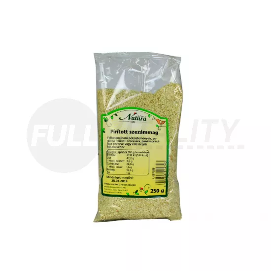 DÉNES NATURA SZEZÁMMAG PIRÍTOTT 250G