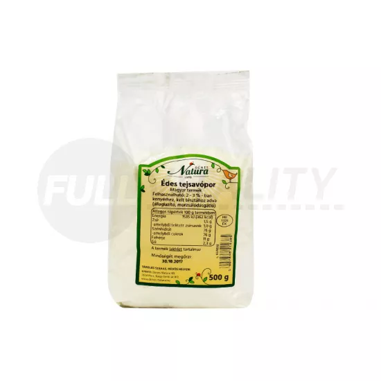 DÉNES NATURA TEJSAVÓ FEHÉRJE KONCENTRÁTUM 500G