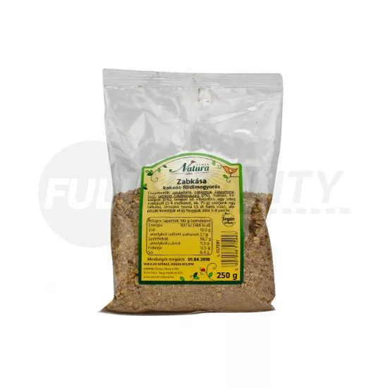 DÉNES NATURA ZABKÁSA KAKAÓS-FÖLDIMOGYORÓS 250G