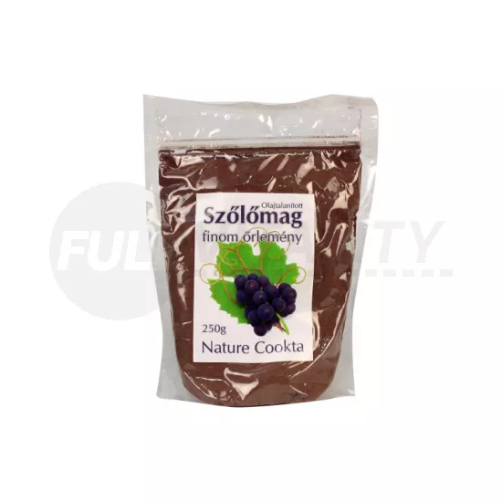 NATURE COOKTA SZŐLŐMAG FINOM-ŐRLEMÉNY 250G