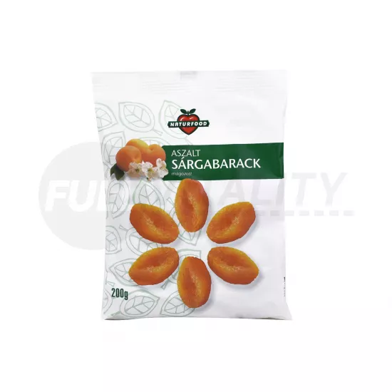 NATURFOOD ASZALT SÁRGABARACK 200G