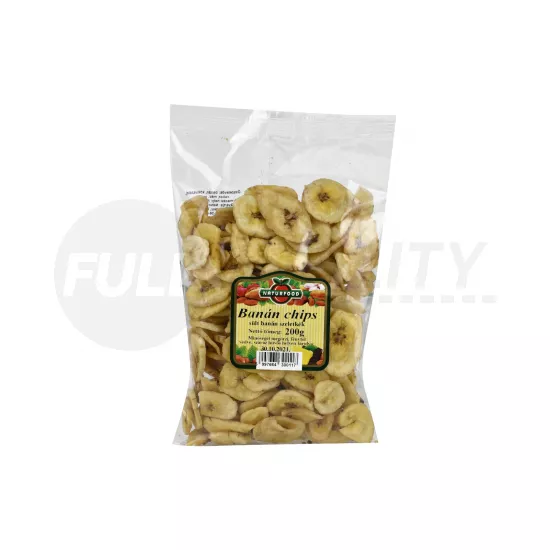 NATURFOOD BANÁN CHIPS 200G