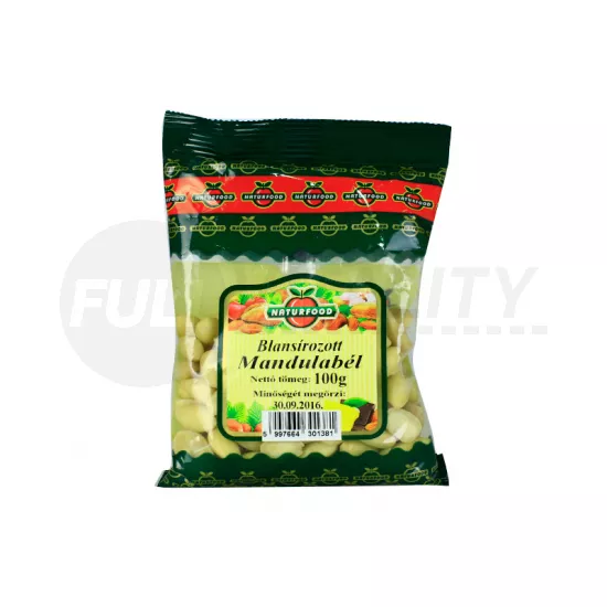 NATURFOOD BLANSÍROZOTT MANDULABÉL 100G