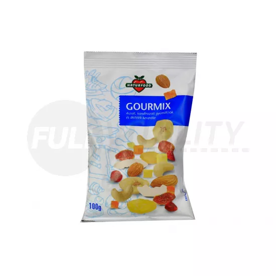 NATURFOOD GOURMIX ASZALT GYÜMÖLCSKEVERÉK 100G